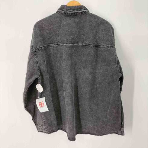 ラコレ LAKOLE ウォッシュド加工 デニムシャツ メンズ JPN:M